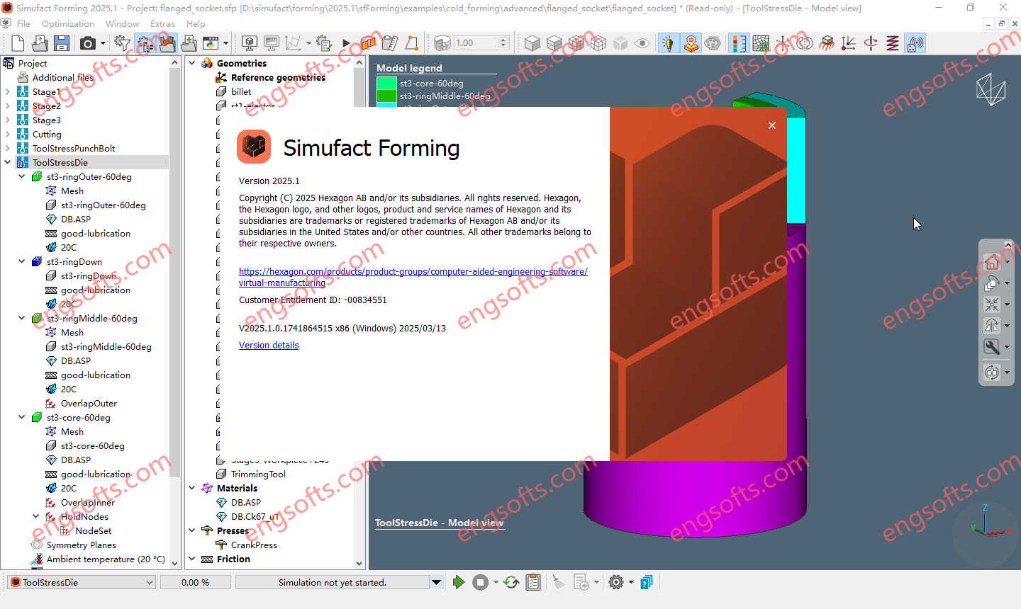 MSC Simulating Forming 2025.1-Engsofts