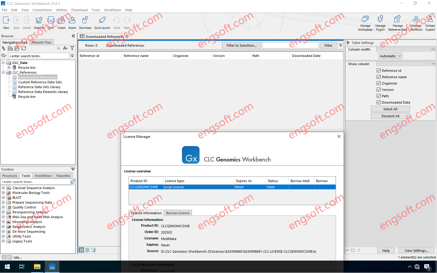 CLC Genomics Workbench Premium 25.0.3 Win/Linux-Engsofts