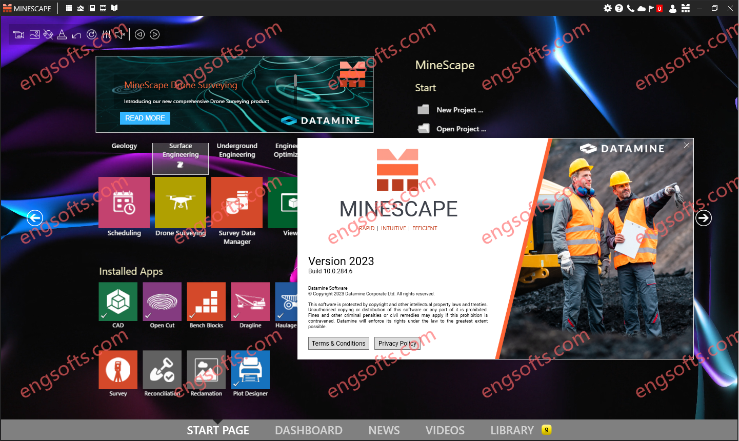 Datamine MineScape 2023 v10.0.284-Engsofts