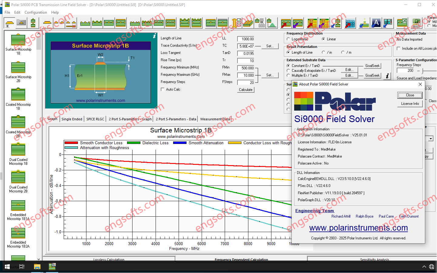 Polar Instruments Si9000e 2025 v25.01-Engsofts