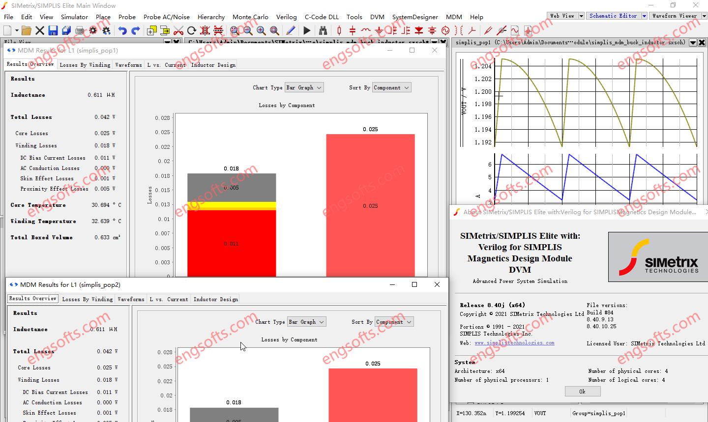 SIMetrix-SIMPLIS Elite with MDM 9.10-Engsofts