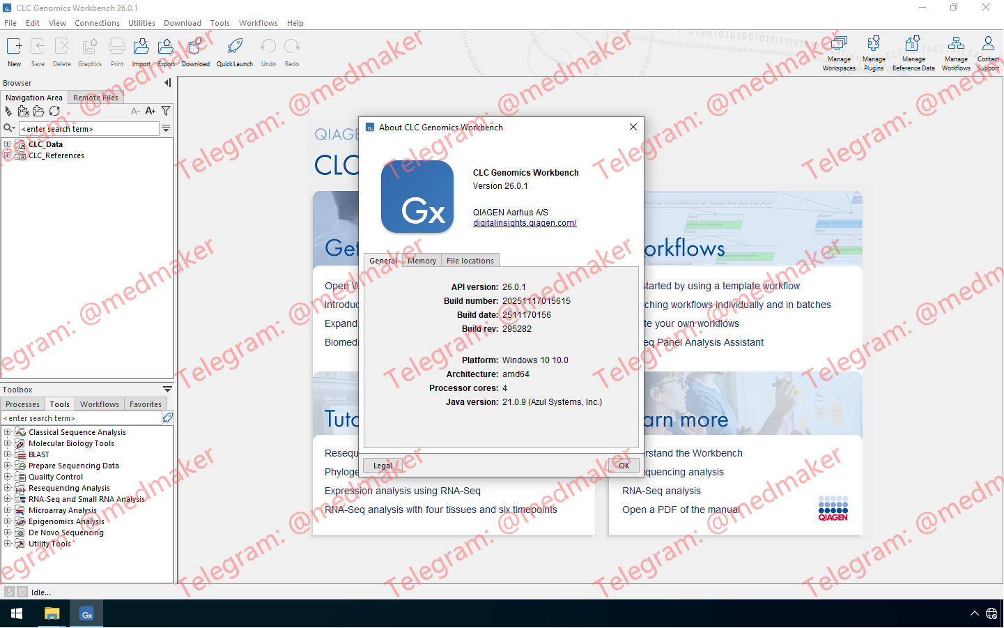 CLC Genomics Workbench Premium 26.0.2 Win/Linux-Engsofts