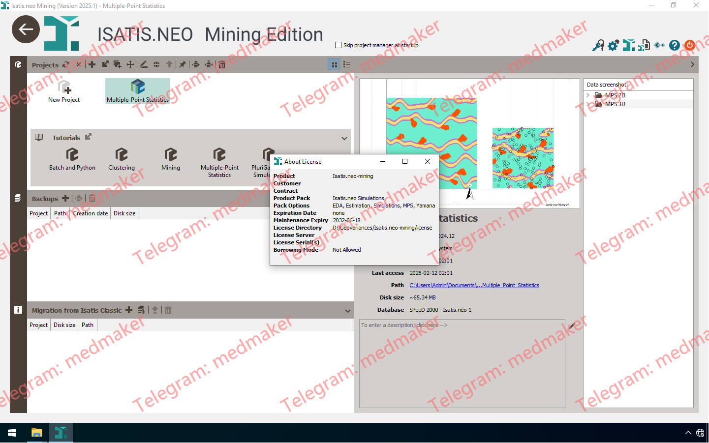 Datamine ISATIS.NEO Mining 2025.1-Engsofts