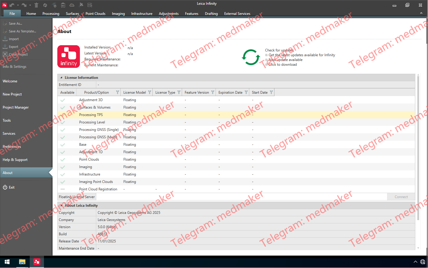 Leica Infinity 2025 v5.0.0-Engsofts