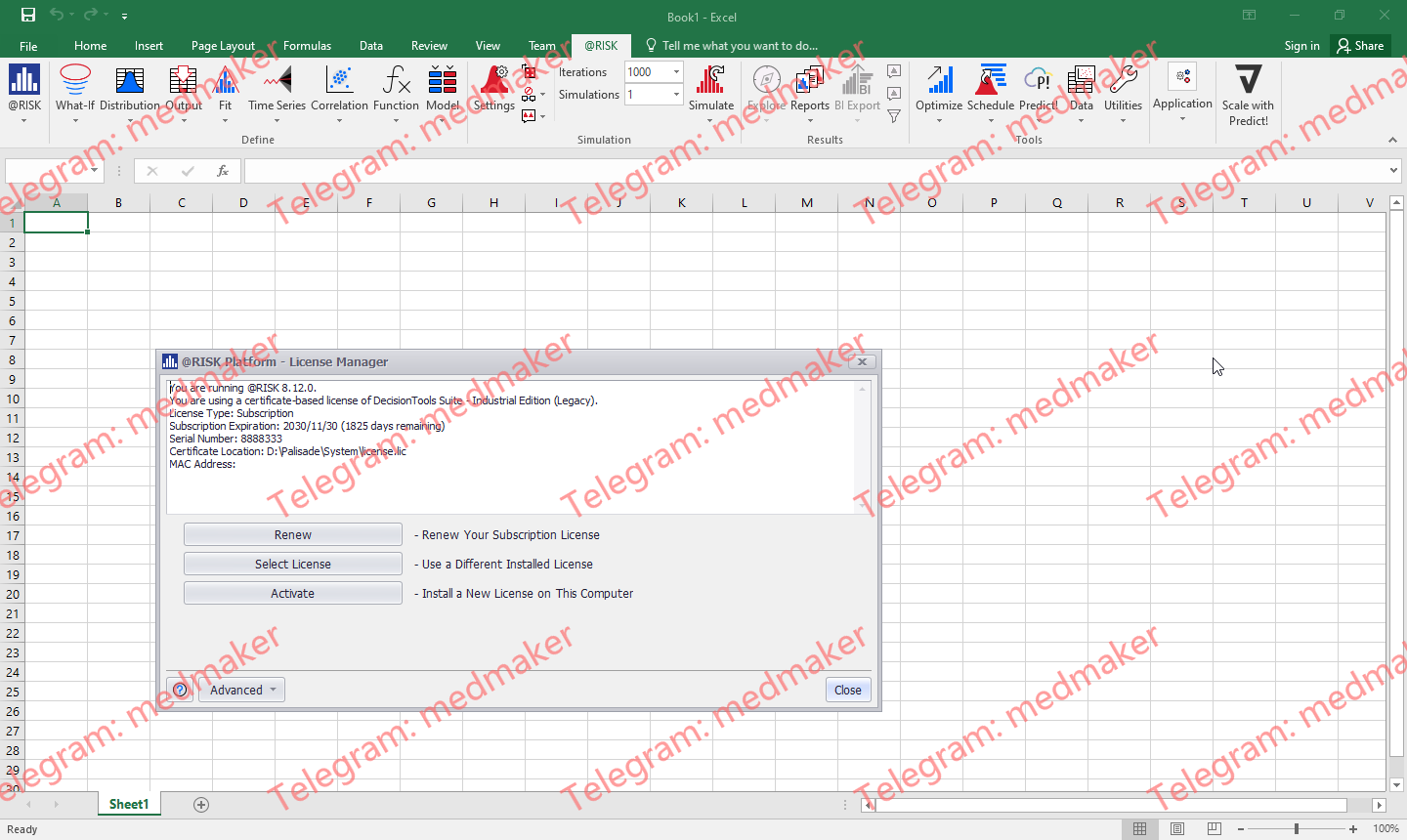 Palisade Risk Platform (DecisionTools Suite) 2025 v8.12-Engsofts