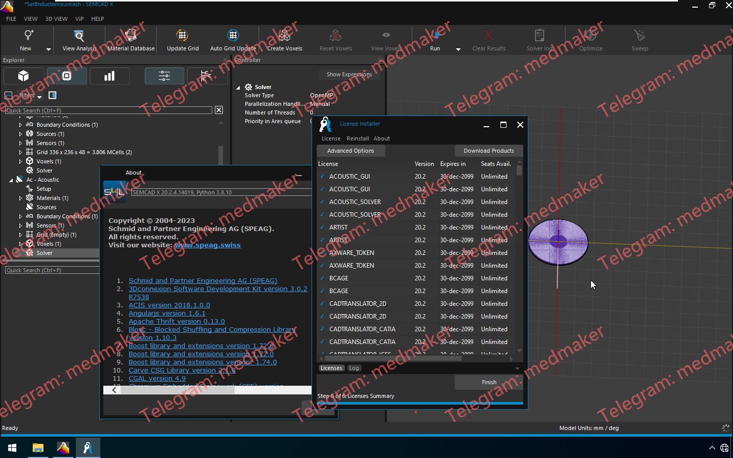 SPEAG SEMCAD X Matterhorn 20.2.4-Engsofts