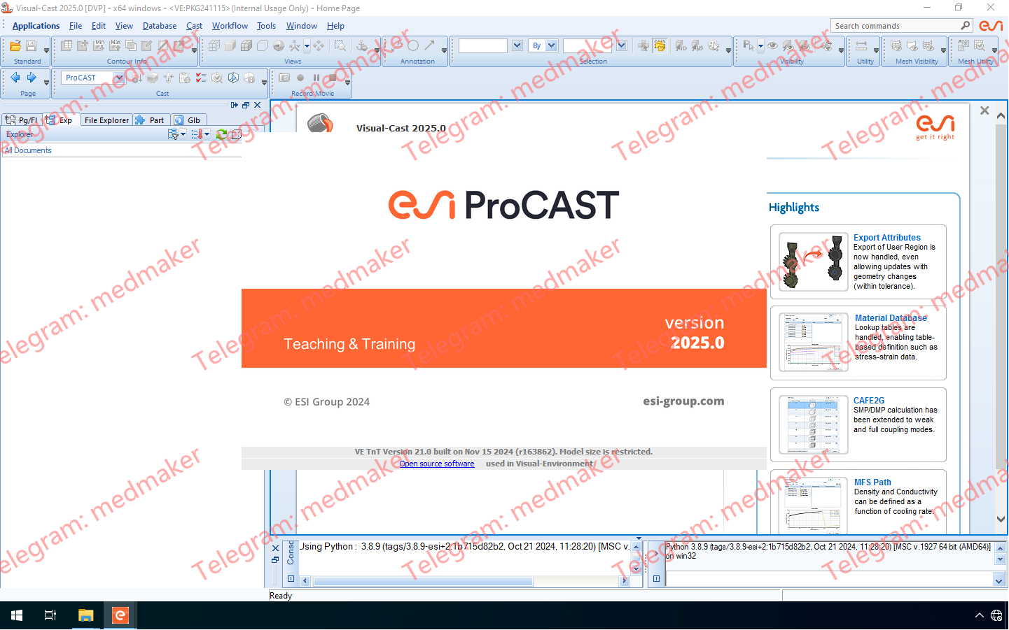 ESI ProCAST 2025.0-Engsofts