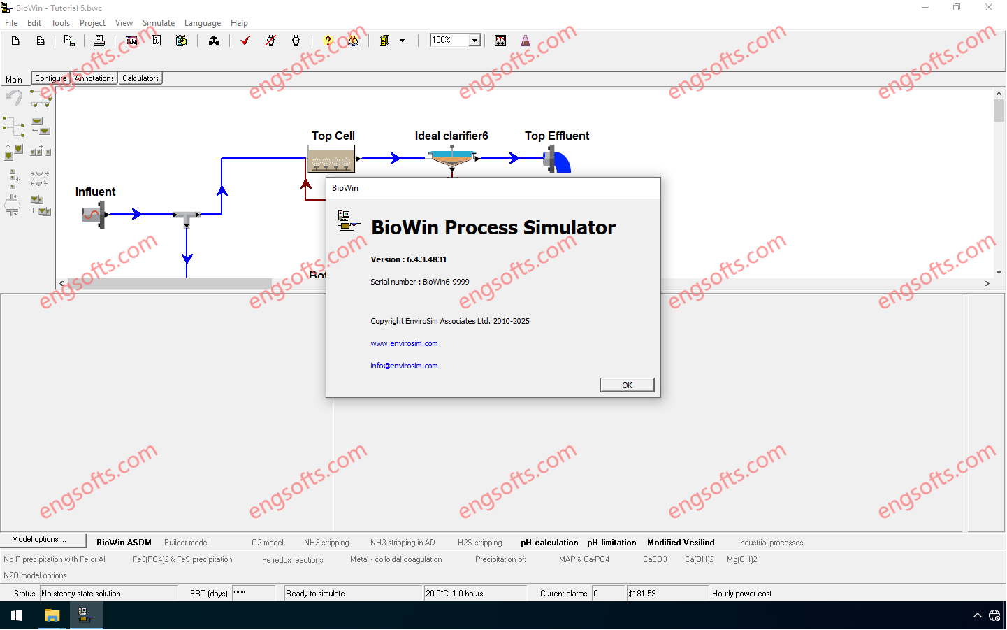 EnviroSim BioWin 2025 v6.4.3-Engsofts