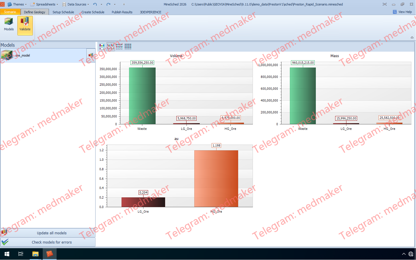 GEOVIA MineSched 2026 v9.11.0-Engsofts