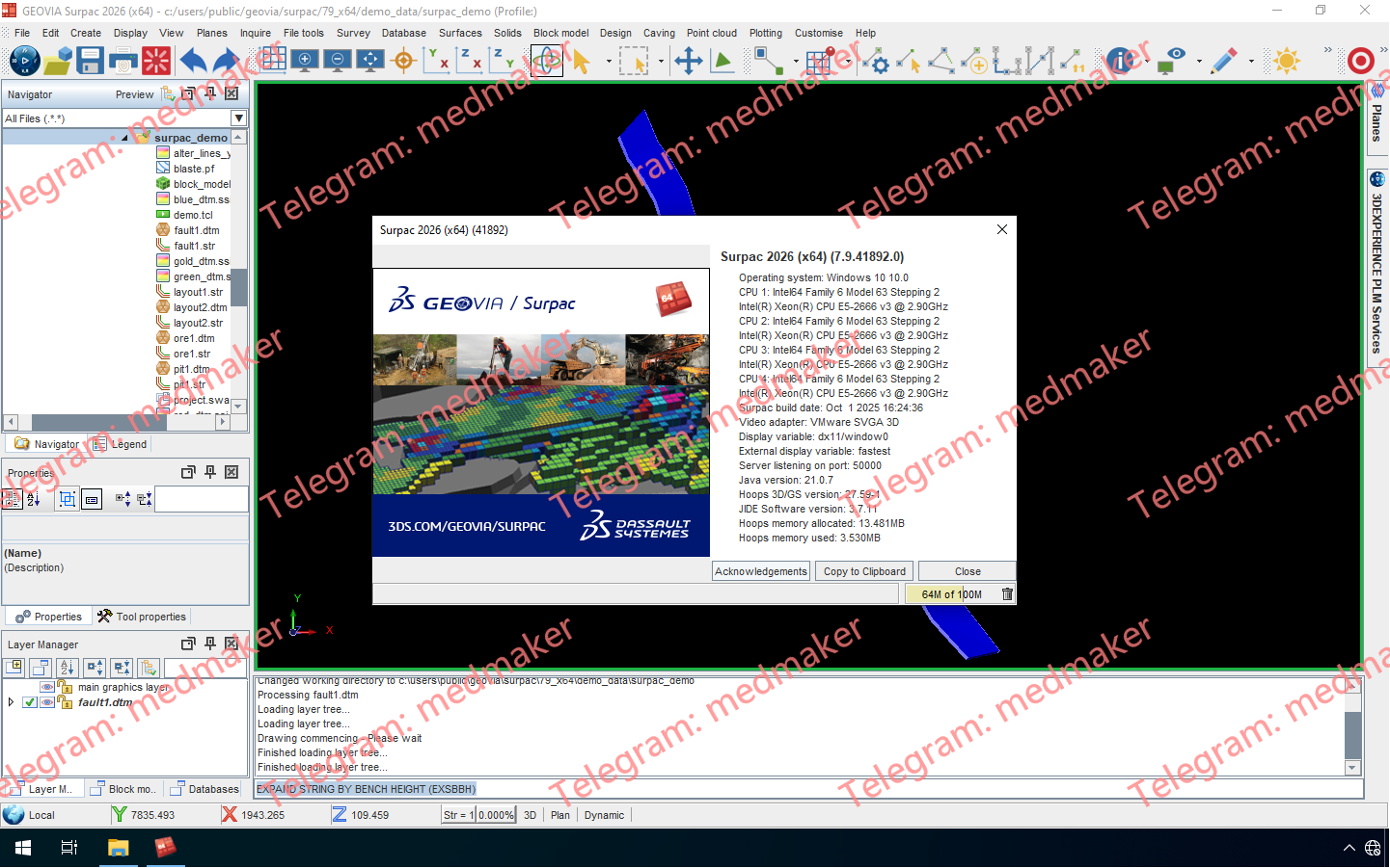 GEOVIA Surpac 2026 v7.9-Engsofts
