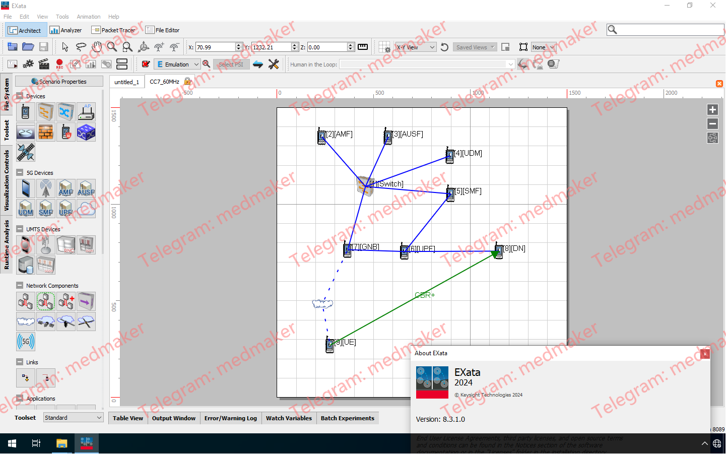 Keysight EXata (Scalable EXata) Network Modeling 8.3.1 Win/Linux64-Engsofts