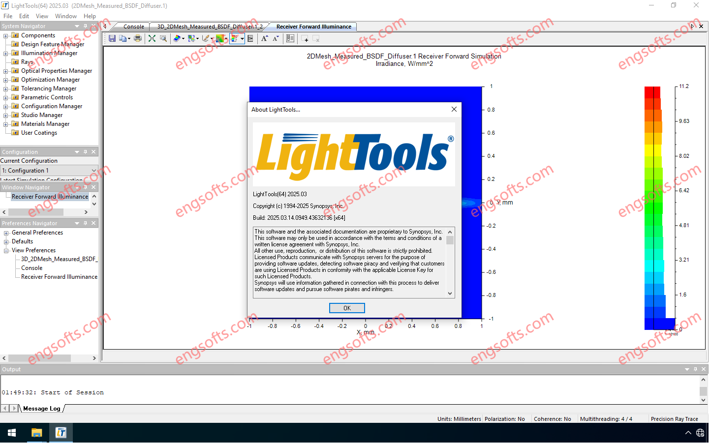 Synopsys LightTools 2025.03-Engsofts