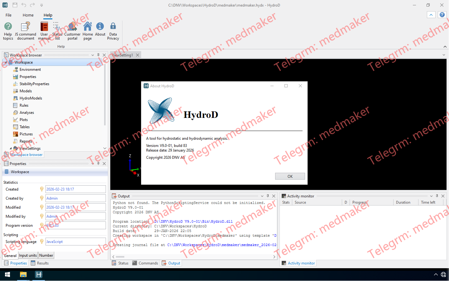 DNV HydroD 2026 v9.00-Engsofts