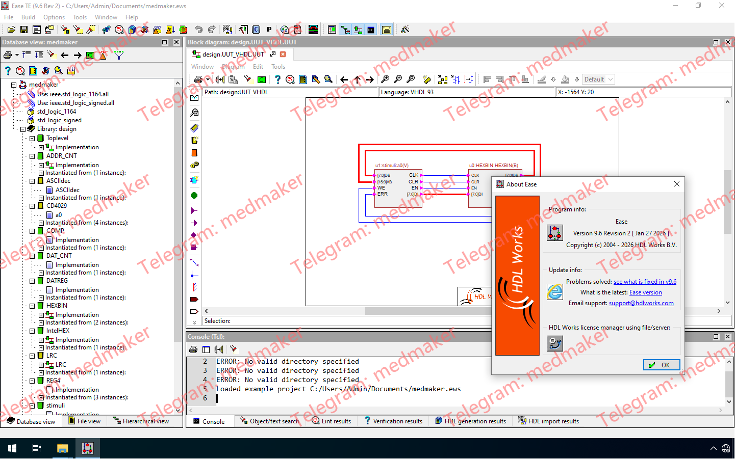 HDL Works EASE 9.6 Rev2 Win/Linux-Engsofts