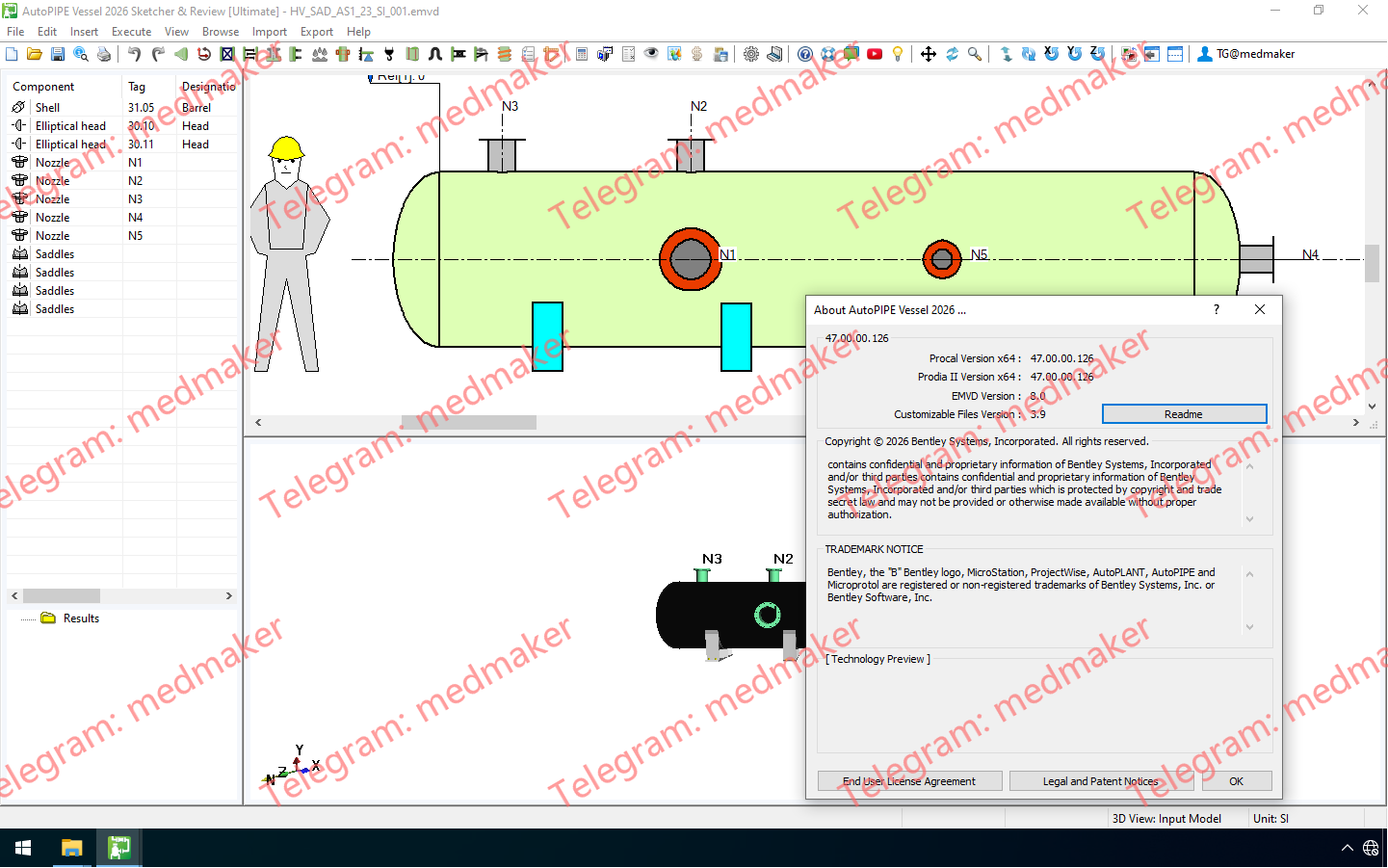 Bentley AutoPIPE Vessel Ultimate 2026 v47.00-Engsofts