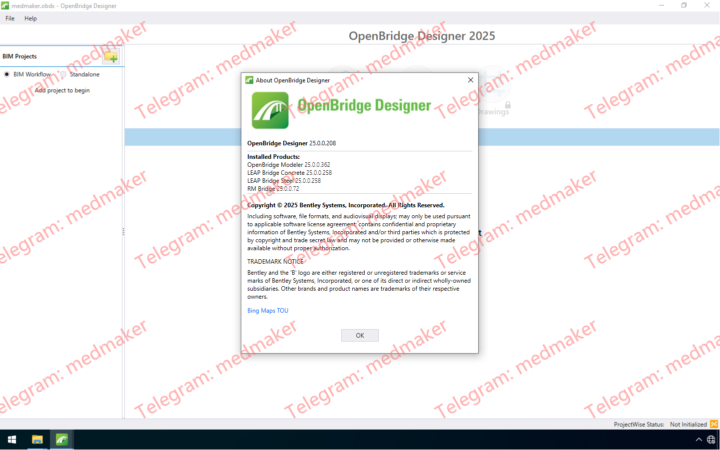 Bentley OpenBridge Designer 2025 v25.00-Engsofts