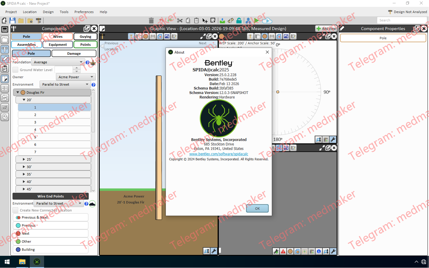 Bentley SPIDACalc 2025.0.2-Engsofts