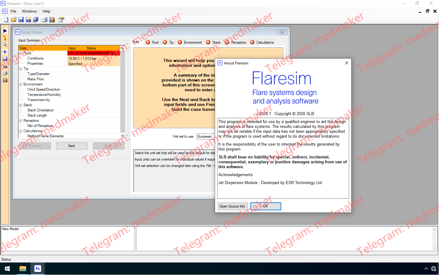 Schlumberger Flaresim 2026.1-Engsofts