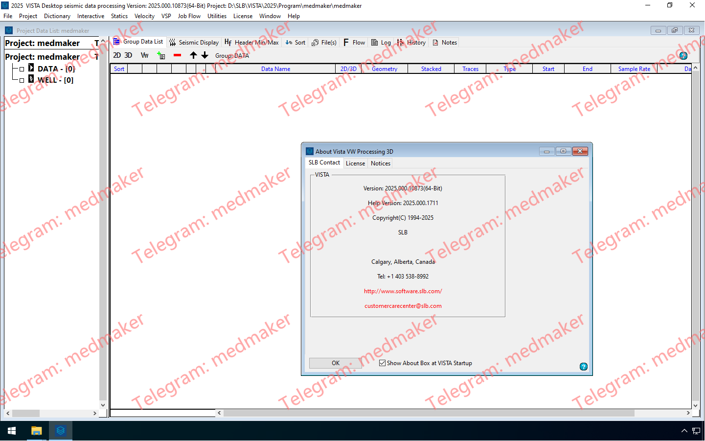 Schlumberger VISTA 2025.0-Engsofts