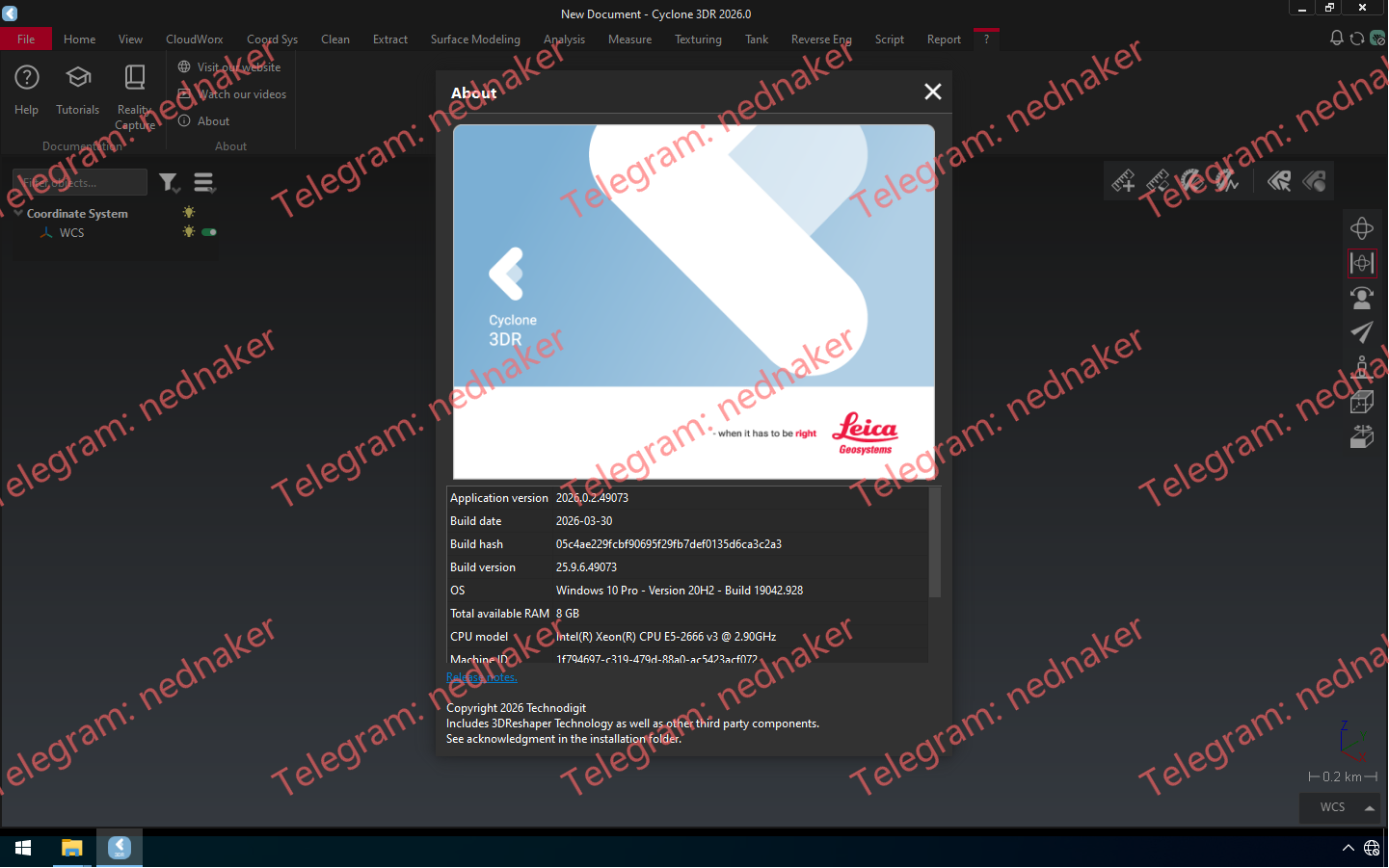 Leica Cyclone 3DR 2026.0.2-Engsofts