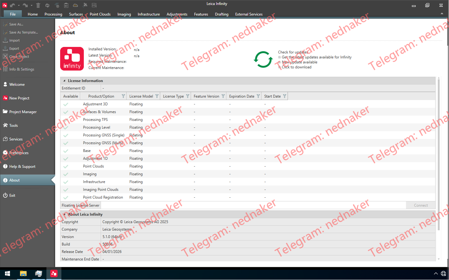 Leica Infinity 2025 v5.1.0-Engsofts