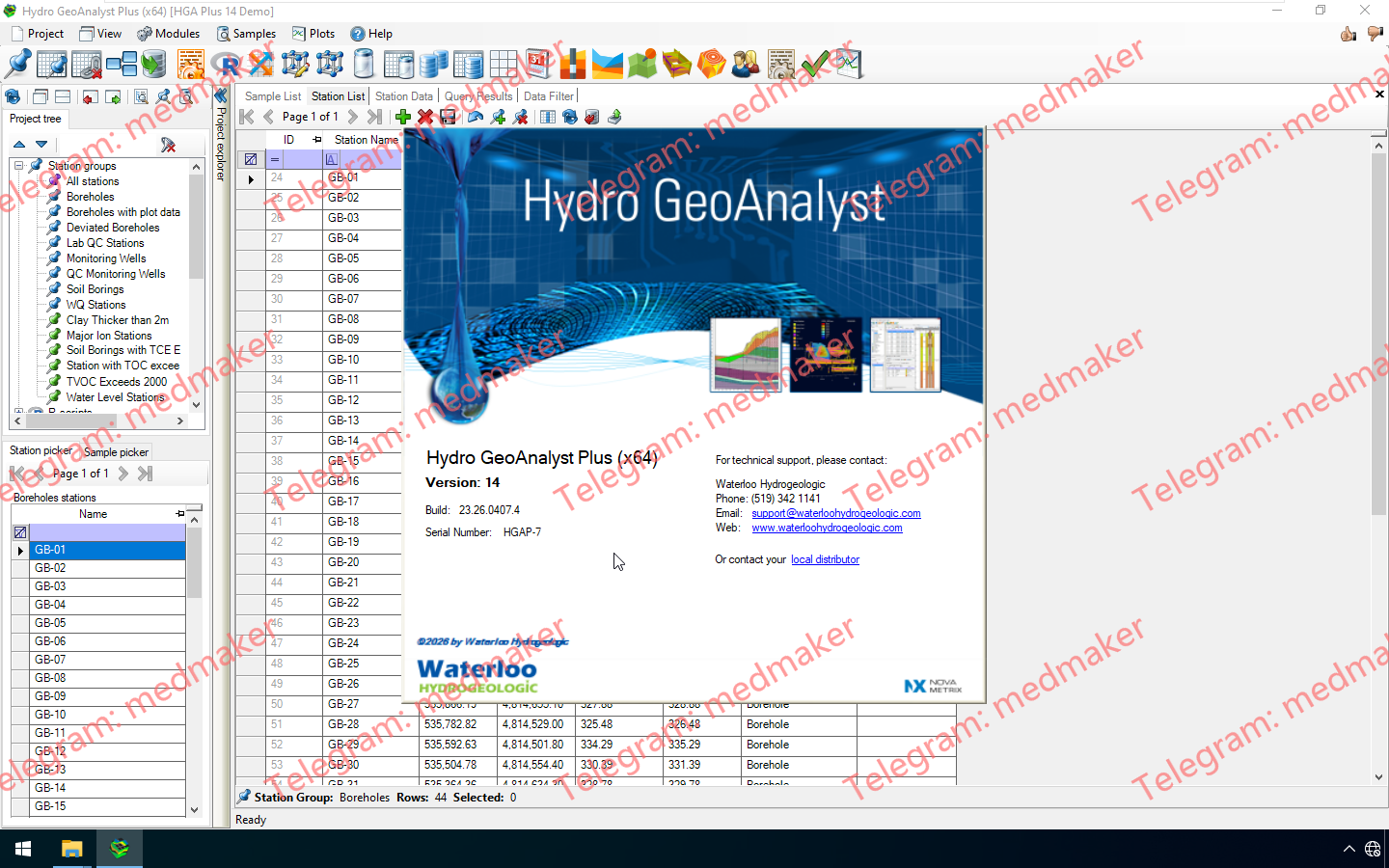 Waterloo Hydro GeoAnalyst Plus 2026 v14.0-Engsofts