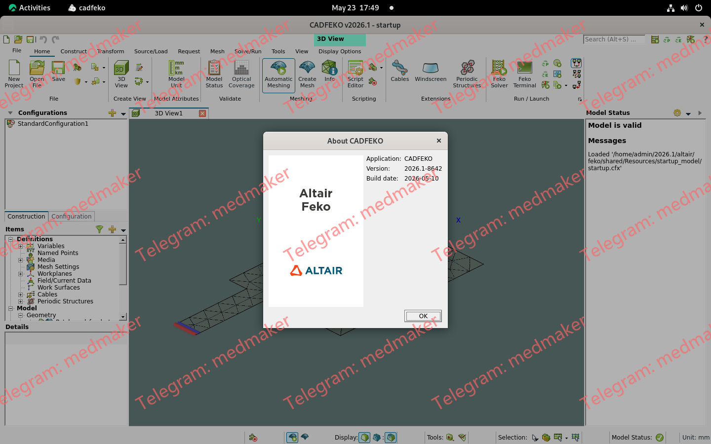 Altair FEKO 2026.1 Linux64-Engsofts