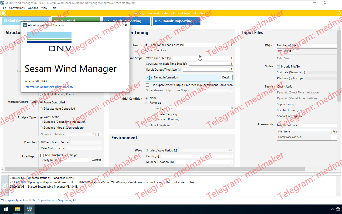 DNV Sesam Wind Manager 2026 v8.1-Engsofts