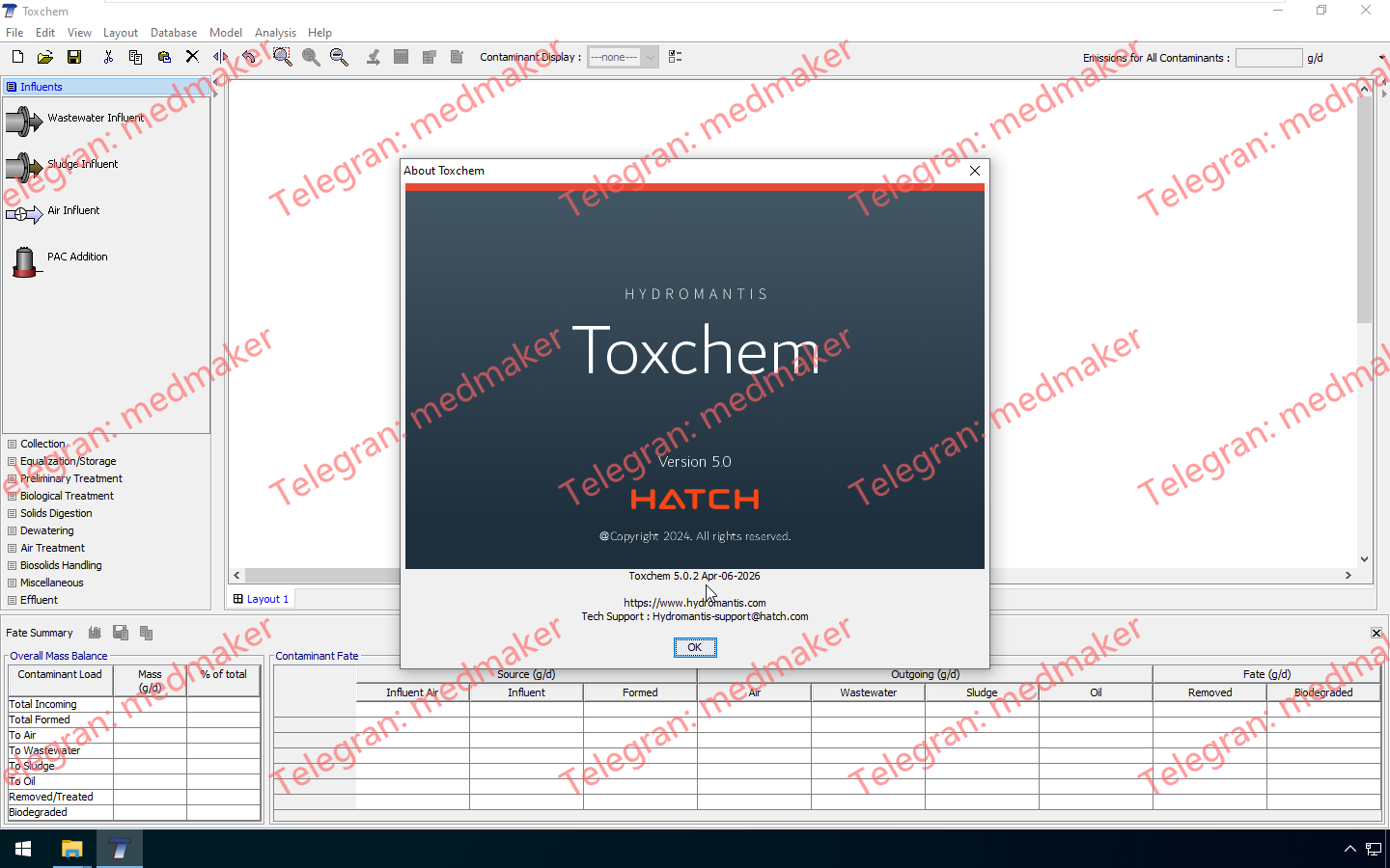 Hydromantis Toxchem 2026 v5.0.2-Engsofts