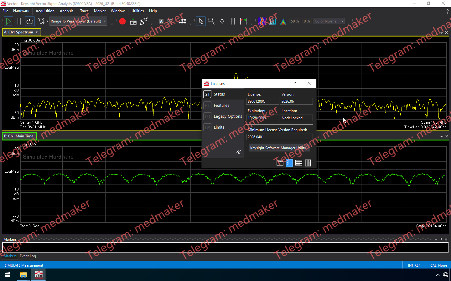 Keysight PathWave Vector Signal Analysis (89600 VSA) 2026U2 v30.40-Engsofts