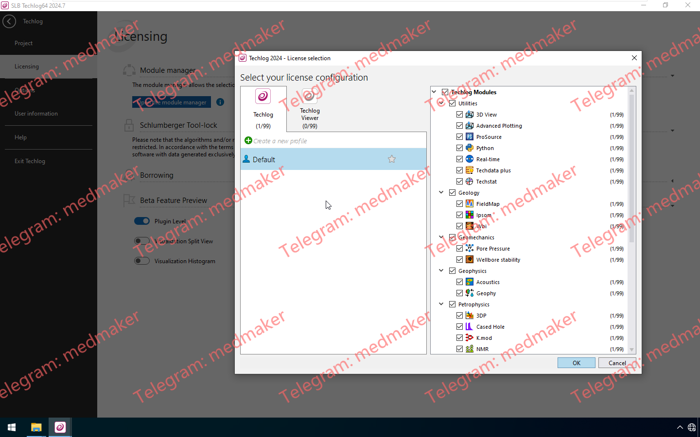 Schlumberger Techlog 2024.7-Engsofts