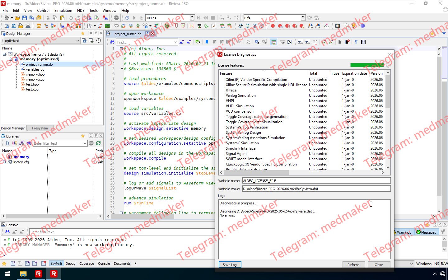 Aldec Riviera-PRO 2026.06 Win/Linux-Engsofts
