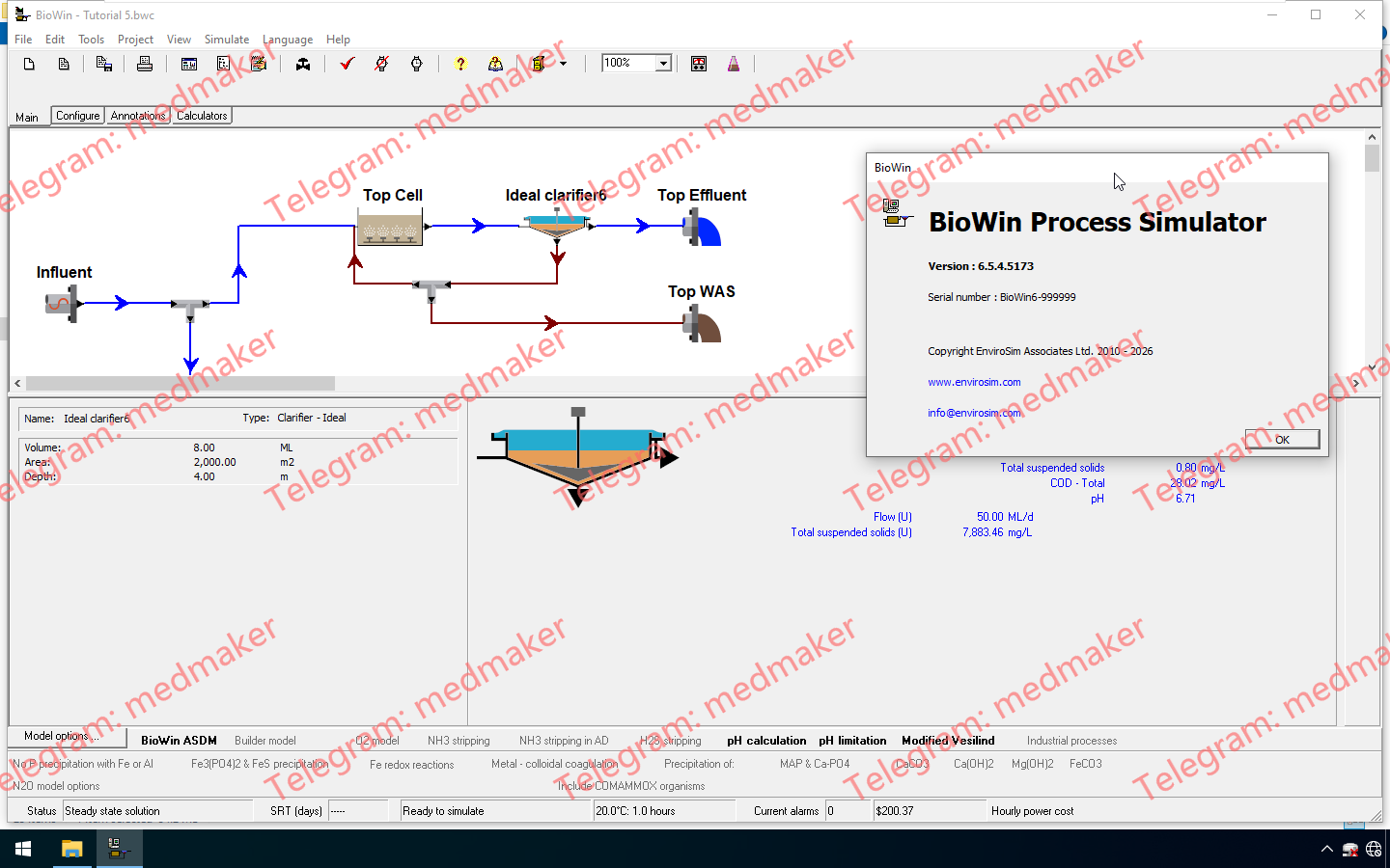 EnviroSim BioWin 2026 v6.5.4-Engsofts