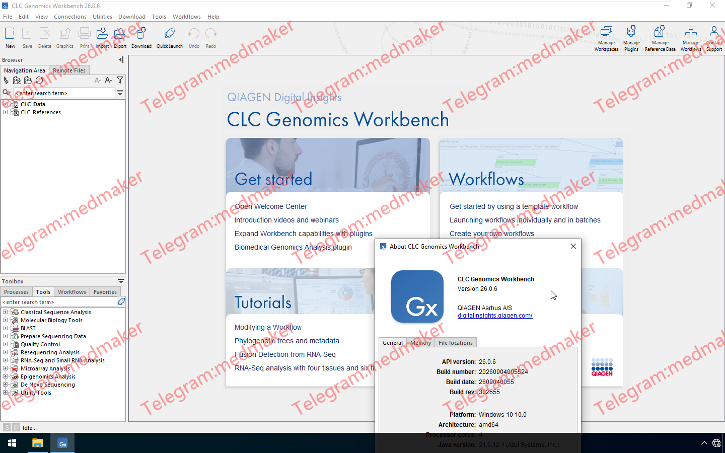 CLC Genomics Workbench Premium 26.0.6 Win/Linux-Engsofts