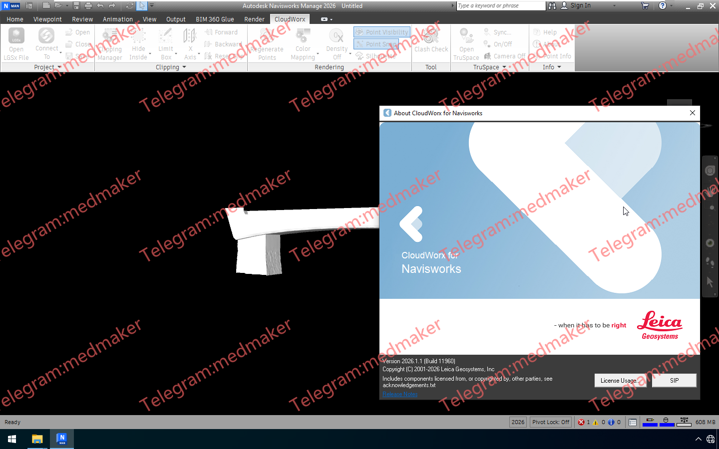 Leica CloudWorx 2026.1.1 For NavisWorks 2024-2027-Engsofts