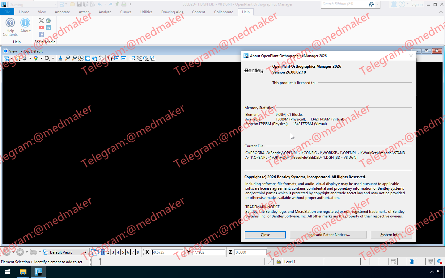 Bentley OpenPlant 2026 v26.00.02-Engsofts